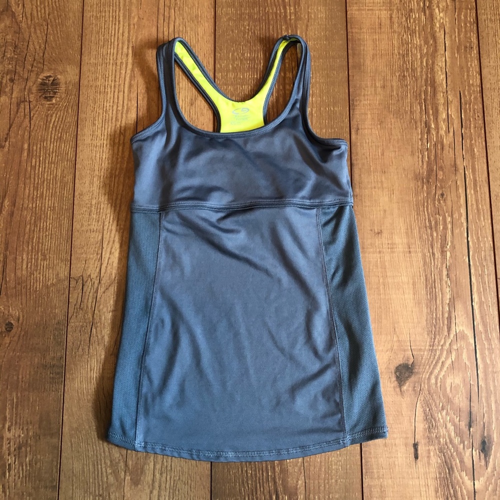 C9 by Champion sz XS Fitted gray workout shirt